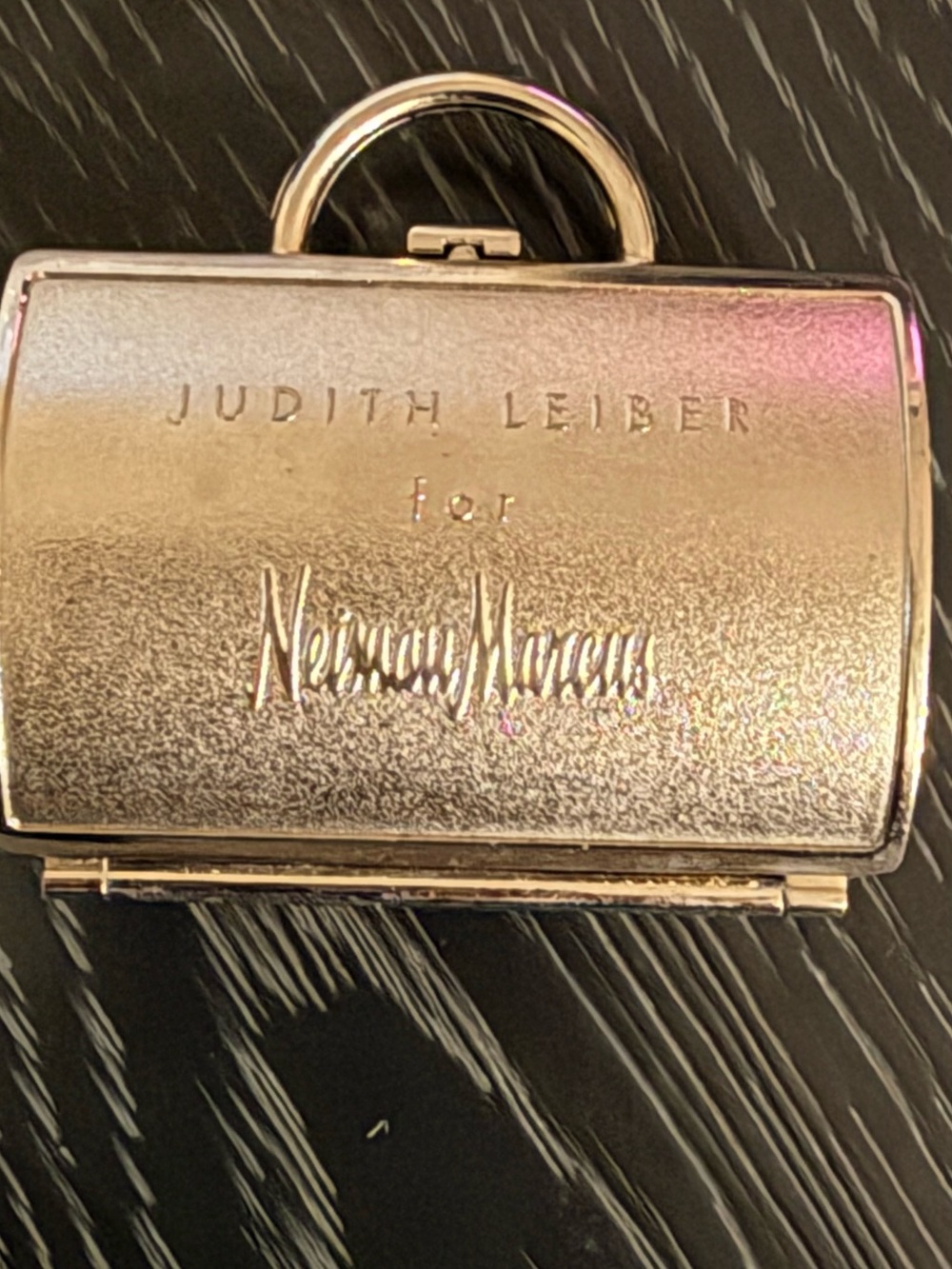 Judith Leiber for Neiman Marcus Butterfly Mini Purse Trinket Box/Pill Box